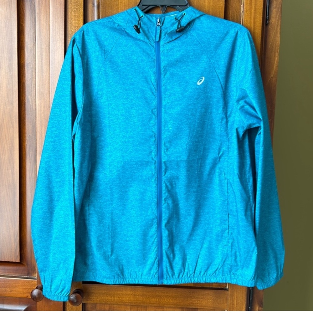 ASICS Lightweight packable Jacket Sz L